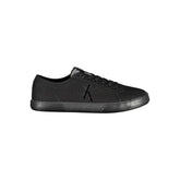 Calvin Klein Black Cotton Men Sneaker -   -  Calvin Klein.
